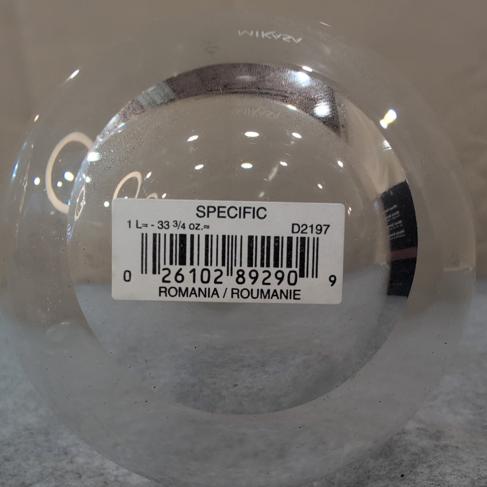 Mikasa Oenology Specific Carafe Set of 2 Wine Decanter Glass‎ D2197 New In Box - Picture 5 of 10